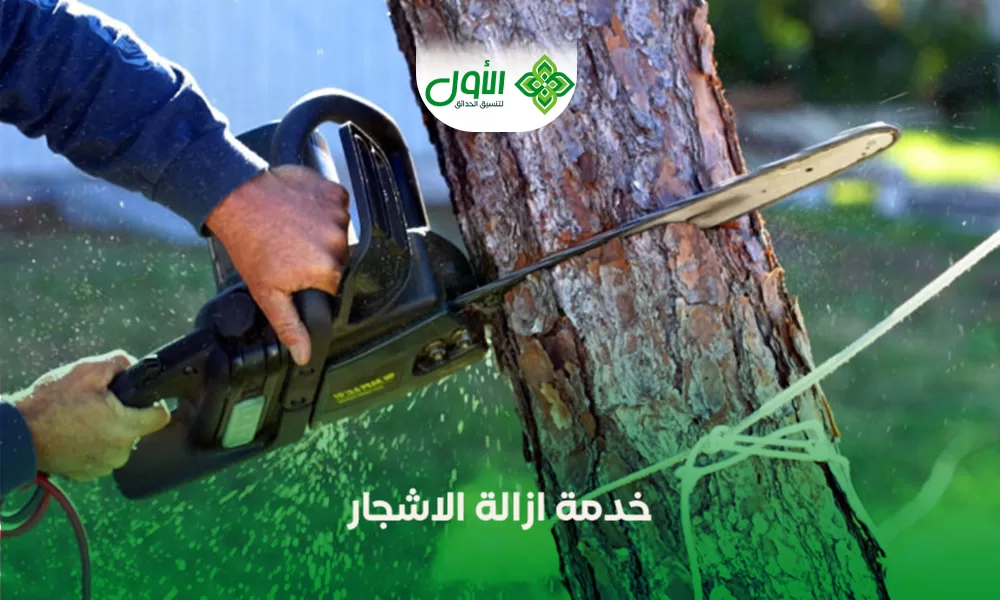 خدمة ازالة الاشجار