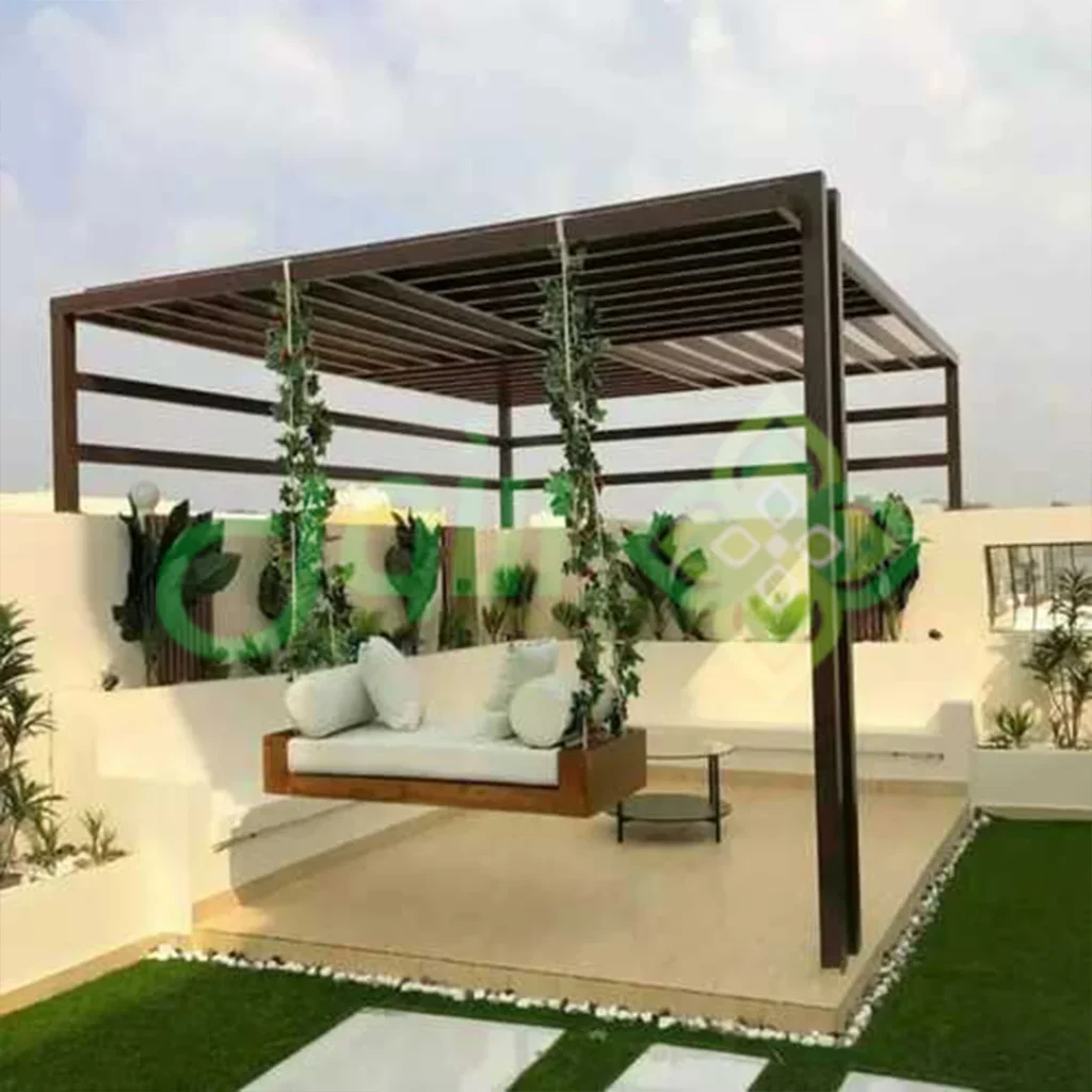 تصميم جلسات خارجية للحدائق بالرياض