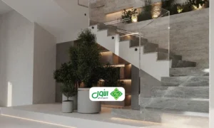 ديكورات تحت الدرج