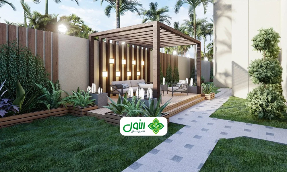  تصميم حدائق بالرياض