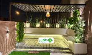 تنسيق حدائق خارجية