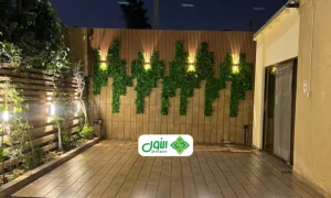 تنسيق حدائق خارجية