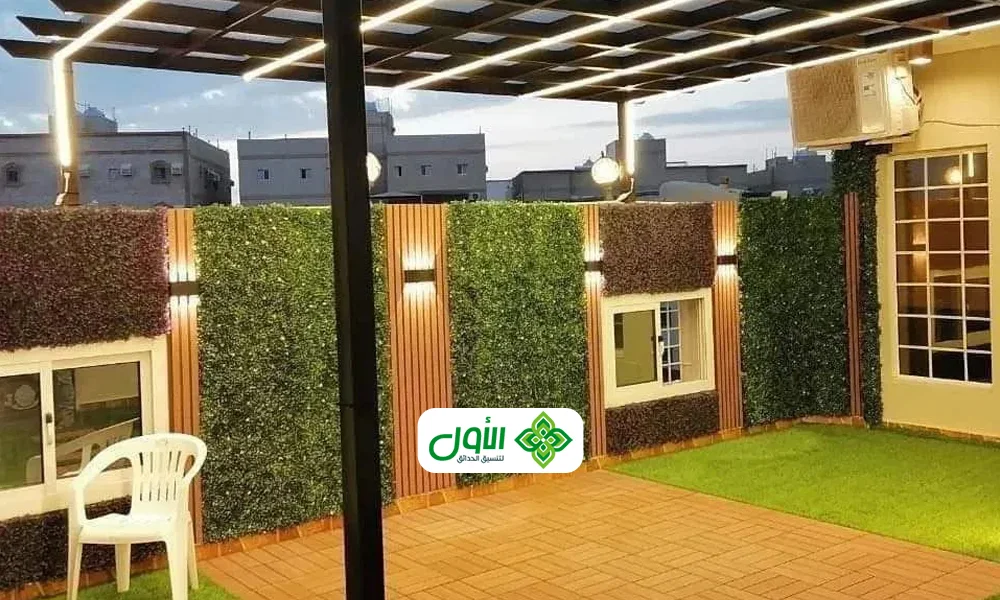 ديكورات خارجية للحدائق