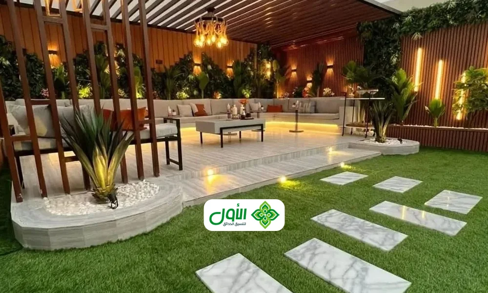ديكورات خارجية للحدائق