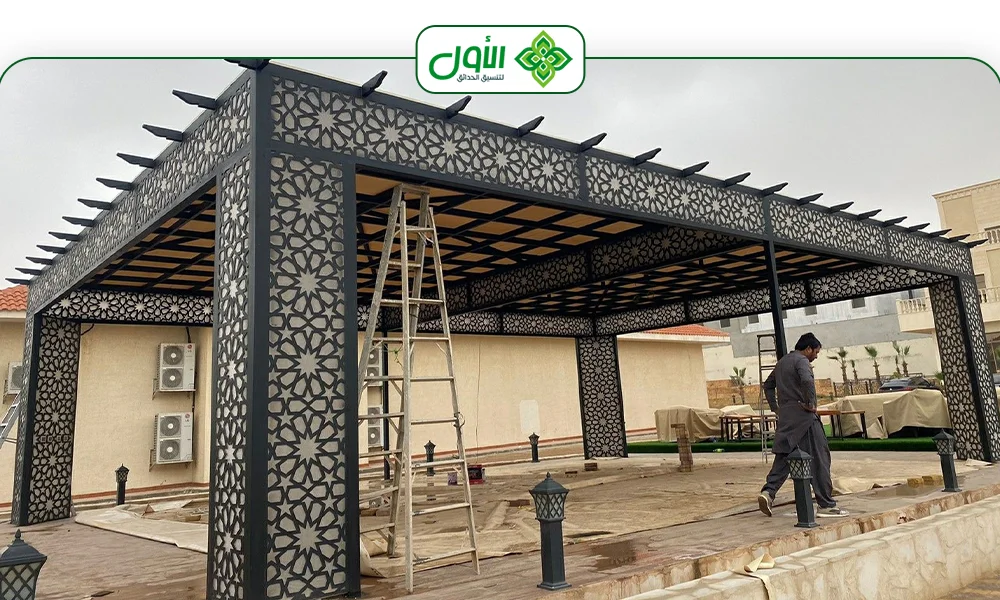 تركيب مظلات حدائق