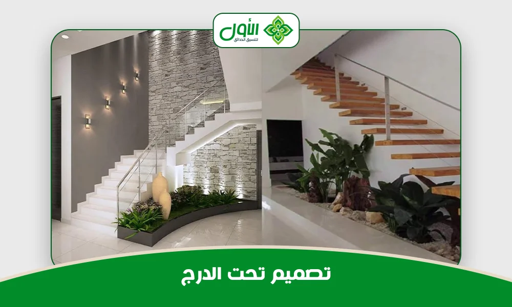 تصميم تحت الدرج
