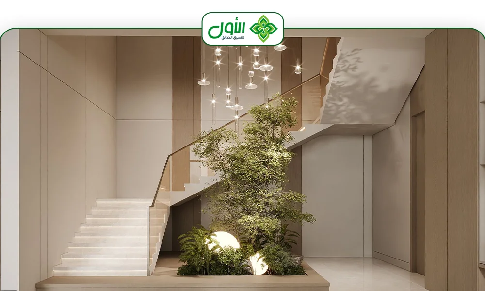 تصميم تحت الدرج